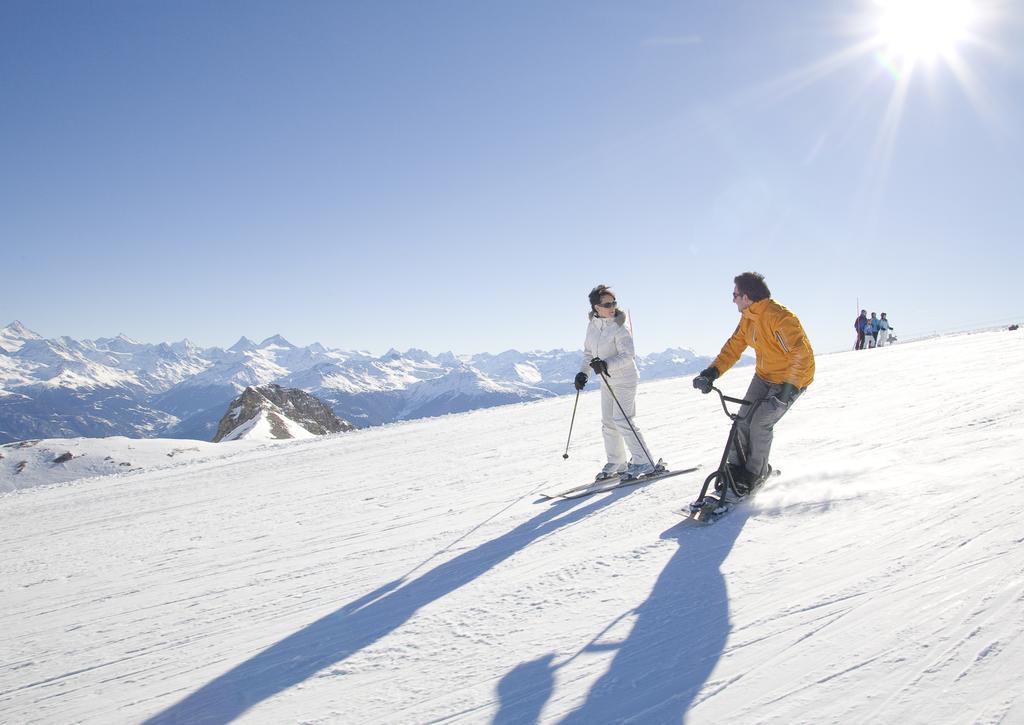 Chalet Des Alpes - Sunset View - Crans-Montana Exterior photo