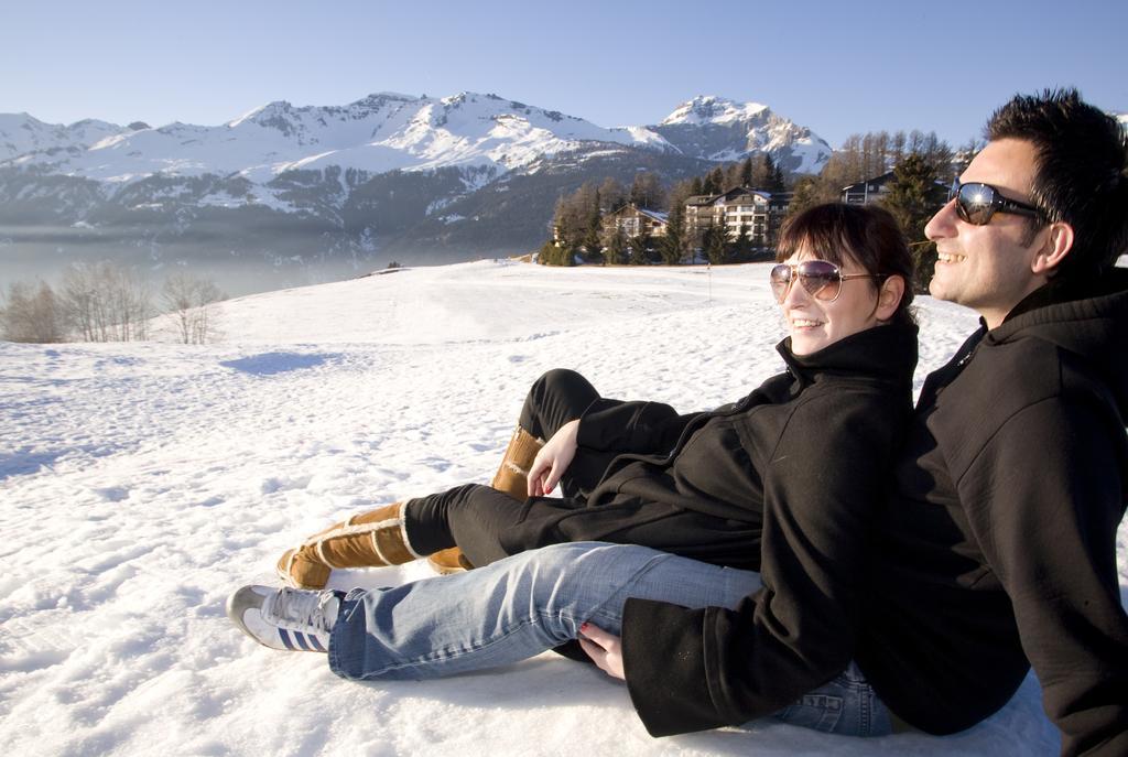 Chalet Des Alpes - Sunset View - Crans-Montana Exterior photo