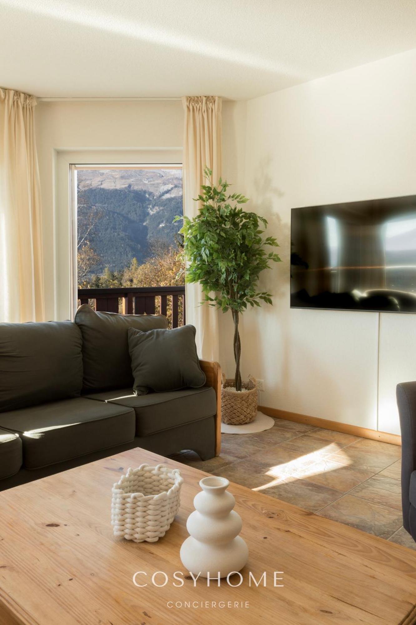 Chalet Des Alpes - Sunset View - Crans-Montana Exterior photo