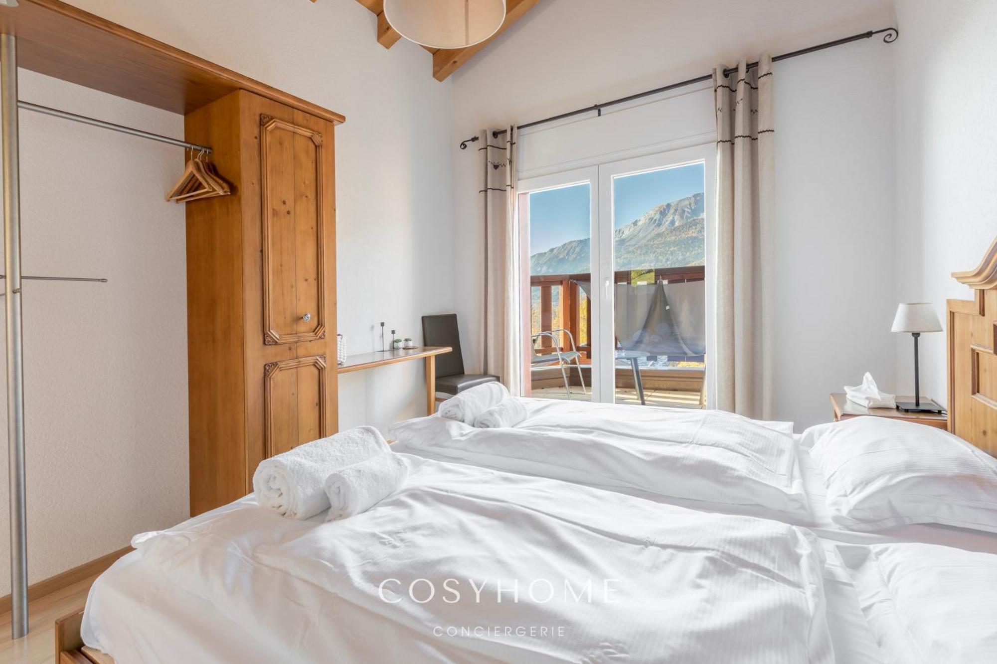 Chalet Des Alpes - Sunset View - Crans-Montana Exterior photo