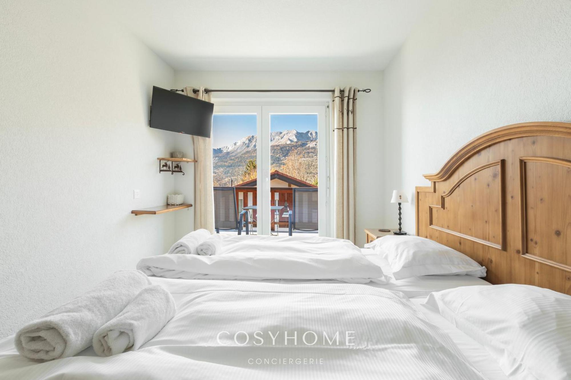 Chalet Des Alpes - Sunset View - Crans-Montana Exterior photo