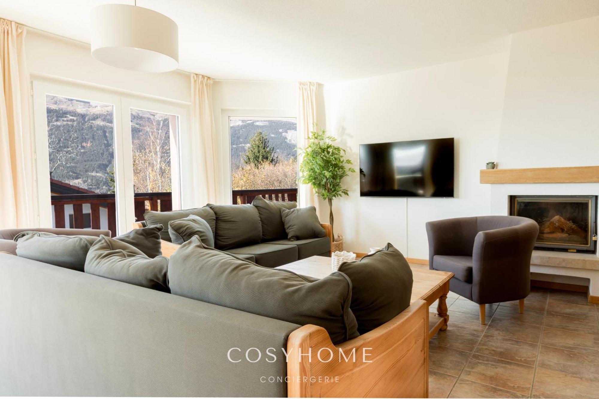 Chalet Des Alpes - Sunset View - Crans-Montana Exterior photo